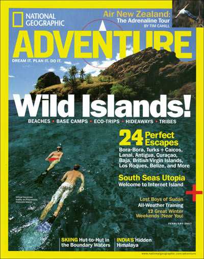 National Geographic Adventure Magazine - Student Discounts. Save 62% ...