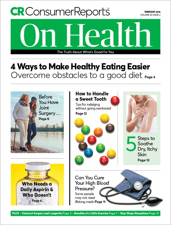 Consumer Reports On Health Magazine Subscription | MagazineLine