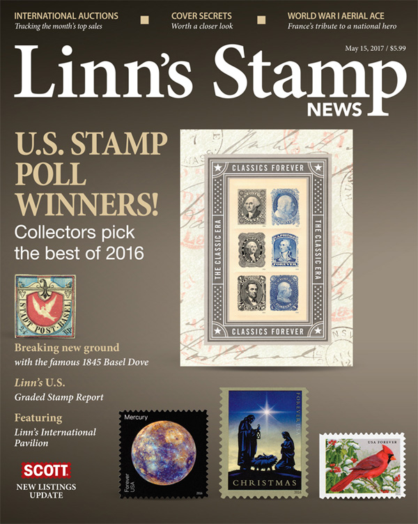 Linn's Stamp News Monthly Magazine | Linn's Stamp News Monthly Magazine ...